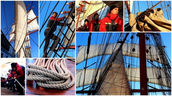 
			Барк «Седов» присоединился к участникам парусного фестиваля Hanse Sail 2016 в Ростоке		