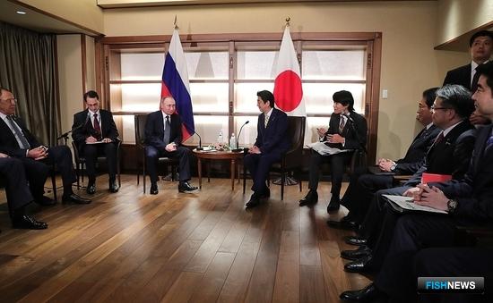 Лидеры России и Японии подняли «рыбную» тему