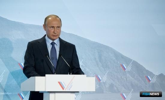 Владимир Путин обновил список рыбных поручений