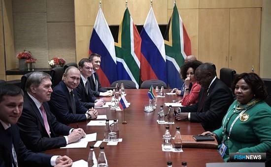 Россия и ЮАР хотят плотнее сотрудничать по рыбе