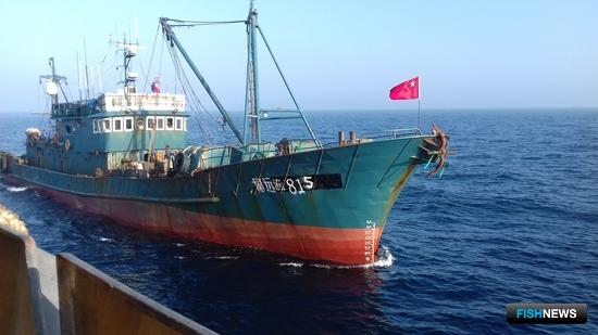 Нелегальных рыбаков из КНР поймали в российских водах