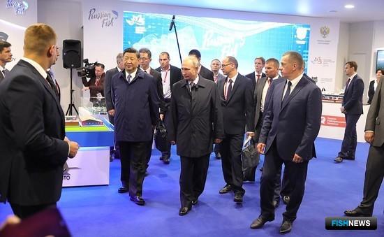 Владимир Путин и Си Цзиньпин оценили «рыбные» проекты
