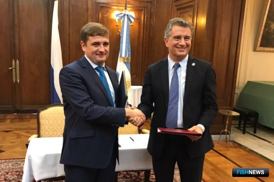«Рыбное» соглашение России и Аргентины подписали
