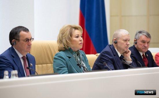 Валентина Матвиенко призвала главу Росрыболовства к открытости