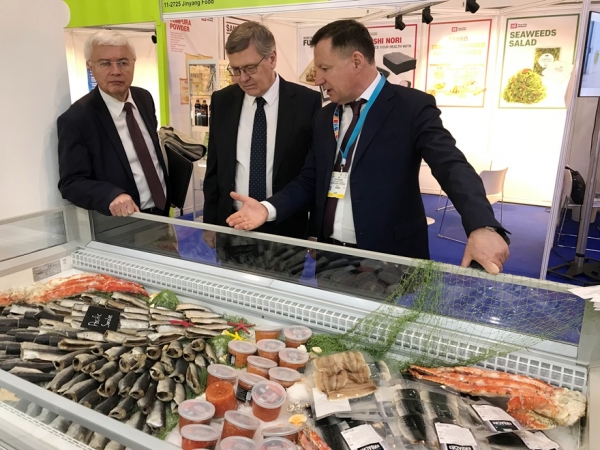 
			На выставке в Брюсселе Россия представила современный и востребованный на рынке ассортимент рыбной продукции 		