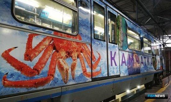 Камчатский краб спустился в метро