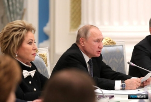 Валентина Матвиенко и Владимир Путин обсудили «крабовый» заказ Валентина Матвиенко и Владимир Путин обсудили «крабовый» заказ