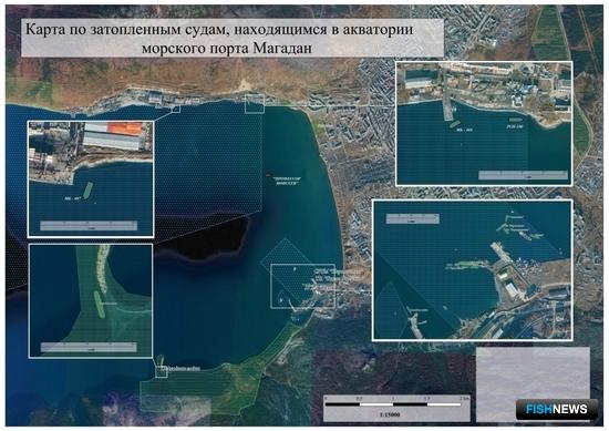 Водолазы собрали информацию о «кладбище кораблей» в бухте Нагаева