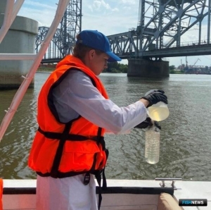 Воду Нижнего Дона исследуют на пригодность для рыбы Воду Нижнего Дона исследуют на пригодность для рыбы